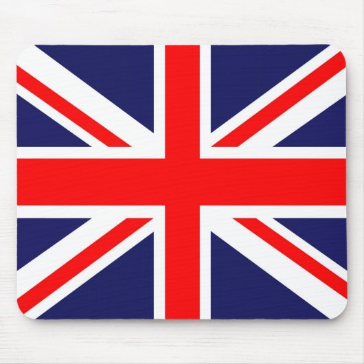 Union Jack Flagge Mousepad (Vorne)