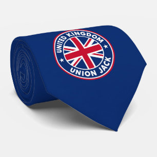 Union Jack Flagge Schlips, Stylische englische Fla Krawatte