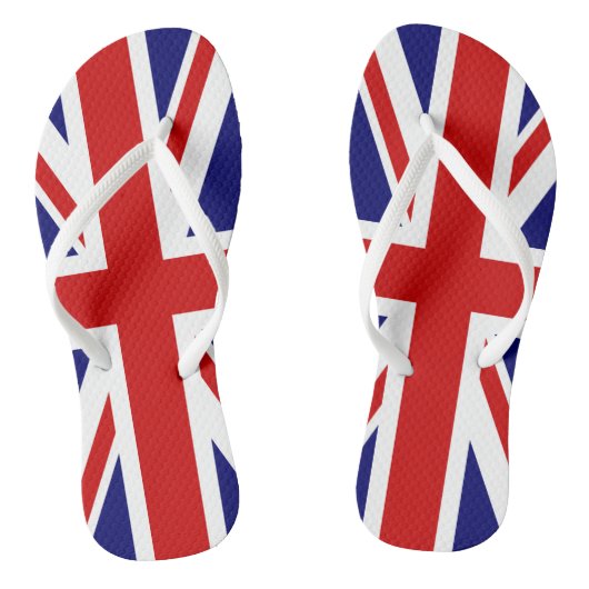 Union Jack Flip Flops Badesandalen (Fußbett)