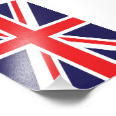 Union Jack Fotodruck (Ecke)