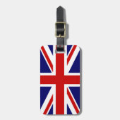 Union Jack Gepäckanhänger (Vorderseite vertikal)