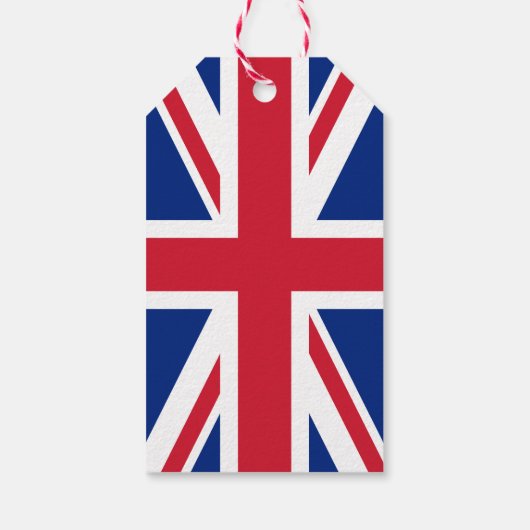 Union Jack Geschenkanhänger (Rückseite)