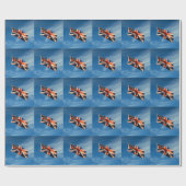 Union Jack Geschenkpapier (Flach)