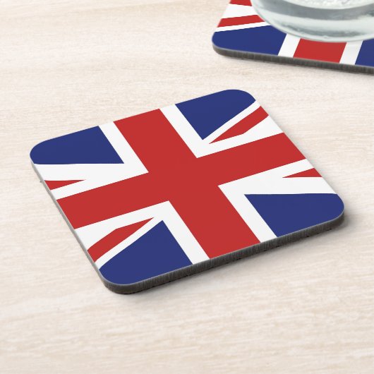 Union Jack Getränkeuntersetzer (Linke Seite)