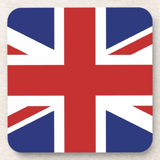 Union Jack Getränkeuntersetzer (Vorderseite)