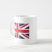 Union Jack, Gewerkschaft Flag von Großbritannien Kaffeetasse (Vorderseite Links)