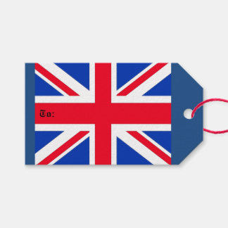 Union Jack Gift Tags Geschenkanhänger