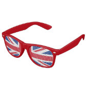 Union Jack Glasses Partybrille (Schrägansicht)