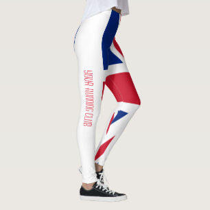 Union Jack Great Britain personalisieren Leggings