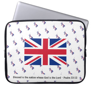 UNION JACK GREAT BRITAIN UK Christan Laptop Laptopschutzhülle