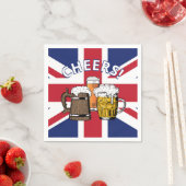 UNION JACK Great British Beer Paper Serviette (Beispiel)