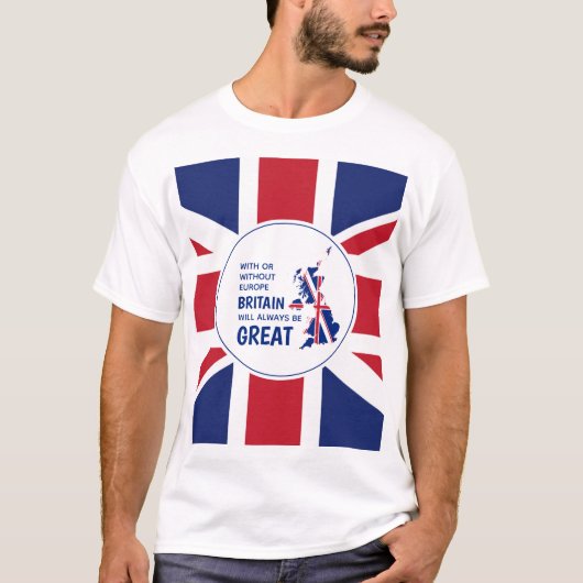 UNION JACK Großbritannien immer Großbritannien T-Shirt (Vorderseite)