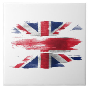 Union Jack grunge Fliese
