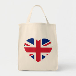 Union Jack Heartflag gtcnt Tragetasche
