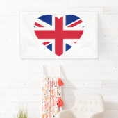 Union Jack Heartflag (h) bncnt Banner (Insitu)