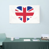 Union Jack Heartflag (h) bncnt Banner (Messeveranstaltung)