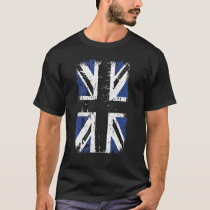 Union Jack Idea Kids & Britain Expats From United T-Shirt