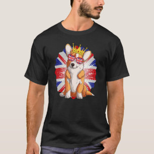 Union Jack Idee für Kinder mit Jubilee Corgi T-Shirt