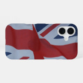 Union Jack iPhone 16 Hülle (Rückseite (Horizontal))