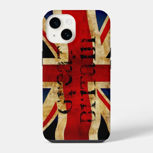 Union Jack iPhone Hülle (Rückseite)