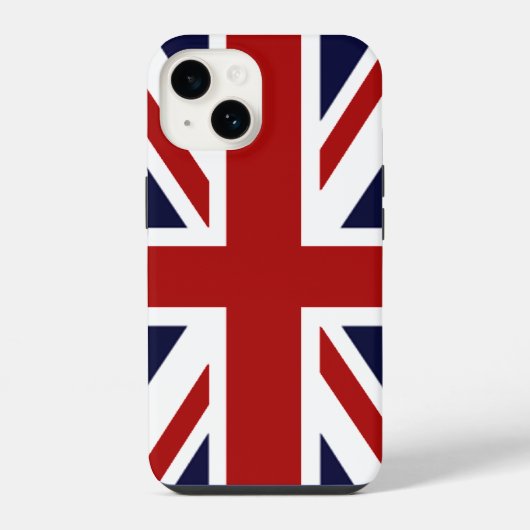 Union Jack iPhone Hülle (Rückseite)