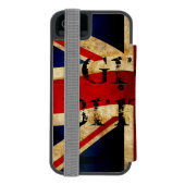 Union Jack.. iPhone SE/5/5s Cover Incipio iPhone Geldbeutel-Hülle (Folio Rückseite)