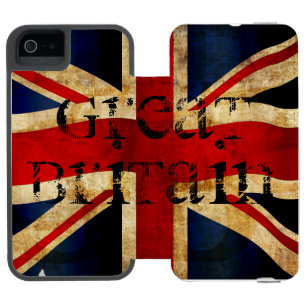 Union Jack... iPhone SE/5/5s Hülle Incipio Watson™ iPhone 5 Geldbörsen Hülle