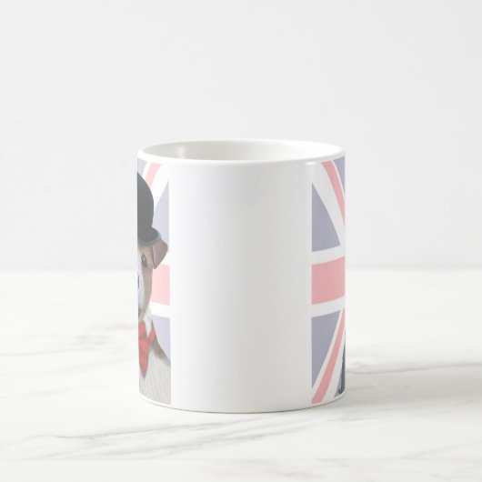 Union Jack Jack Russell Kaffeetasse (Mittel)