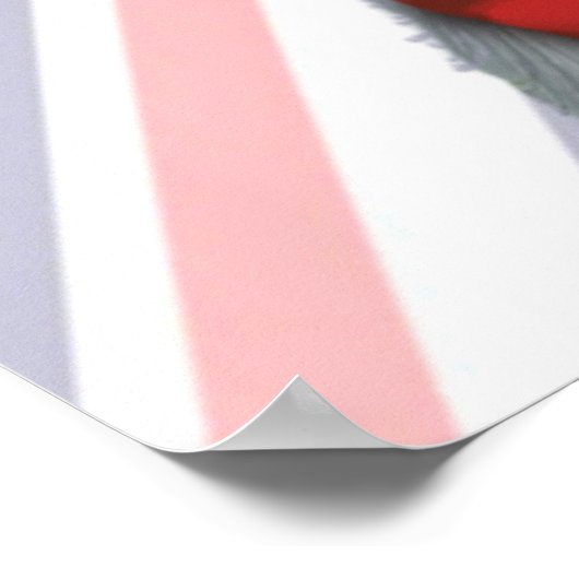 Union Jack Jack Russell Poster (Ecke)