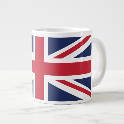 Union Jack Jumbo-Tasse (Vorderseite Rechts)