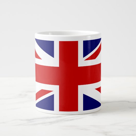 Union Jack Jumbo-Tasse (Vorderseite)