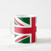 Union Jack Kaffeetasse (Vorderseite Links)