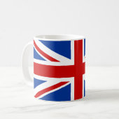 Union Jack Kaffeetasse (Vorderseite Links)