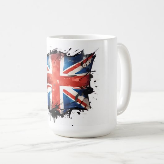 Union Jack Kaffeetasse (VorderseiteRechts)