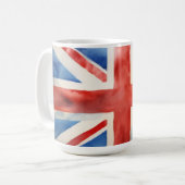 Union Jack Kaffeetasse (Vorderseite Links)