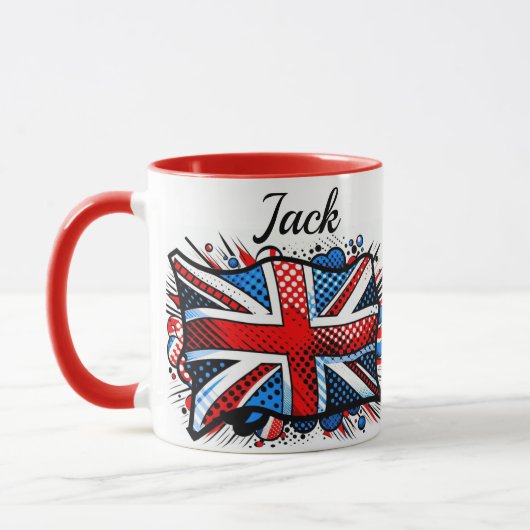 Union Jack Kaffeetasse (Links)