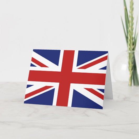 Union Jack Karte (Vorderseite)