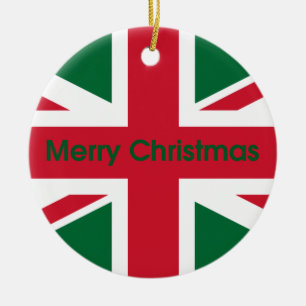 Union Jack Keramikornament