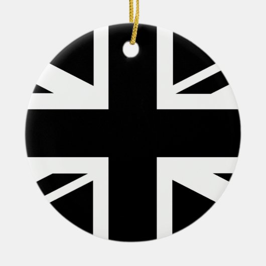 Union Jack Keramikornament (Vorne)