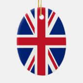 Union Jack Keramikornament (Hinten)