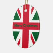Union Jack Keramikornament (Links)