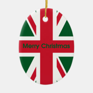 Union Jack Keramikornament