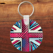 Union jack Keychain Schlüsselanhänger (Rückseite)