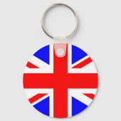 UNION JACK KEYRING/FOB SCHLÜSSELANHÄNGER (Vorderseite)