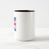 Union Jack Klein Zweifarbig 15 oz. Tasse (Mittel)