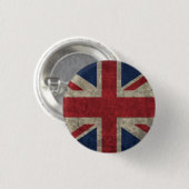 Union Jack Knopf Button (Vorne & Hinten)