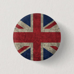 Union Jack Knopf Button