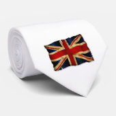 Union Jack Krawatte (Gerollt)