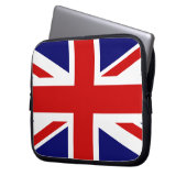 Union Jack Laptopschutzhülle (Vorderseite Links)