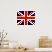 Union Jack Leinwand Poster (Küche)